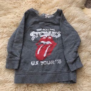 Baby Rolling Stones sweatshirt